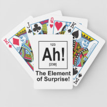 Ah ! L'effet de surprise Cartes À Jouer