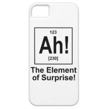 Ah! The Element of Surprise. iPhone 5 Cover