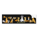 AHL- A Neighbourhood Dogs Group Bumper Sticker bumper stickers