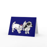 AHL- Cute Cartoon Pup Greeting/Notecards