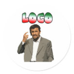 Ahmadinejad - Loco Stickers