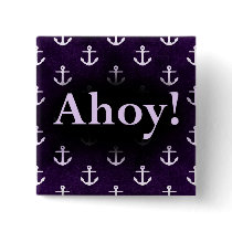 Ahoy! Anchor Pattern Design Dark purple