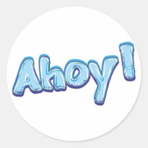 Ahoy Comic Sticker