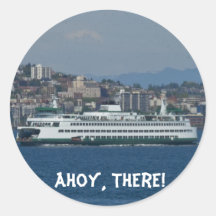 Ahoy Ferry Sticker