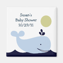 Ahoy Mate Whale Magnet/Keepsake/Party Favour