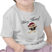 Ahoy Matey Baby Pirate Tee Shirt