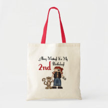 Ahoy Matey Pirate 2nd Birthday tshirts and Gifts Tote Bag