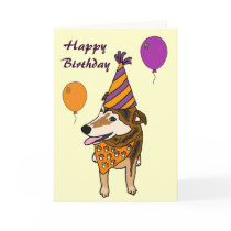 AI- Funny Pup Birthday card