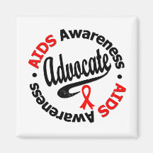 AIDS Advocate Fridge Magnet