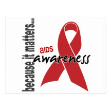 AIDS Awareness Postcard