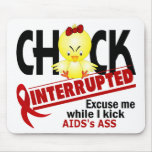 AIDS Chick Interrupted 2 Mousepads