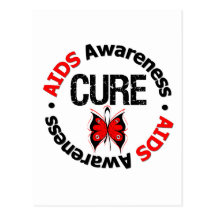 AIDS CURE POSTCARD