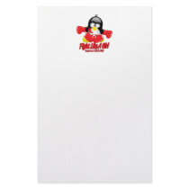 AIDS Fighting Penguin Stationery Paper
