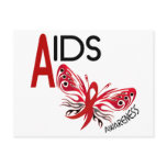 AIDS / HIV Butterfly 3 Awareness