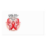 AIDS/HIV Butterfly 3 Business Card Template