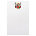 AIDS/HIV Dagger Stationery Design