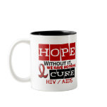 AIDS HIV HOPE 2 COFFEE MUG