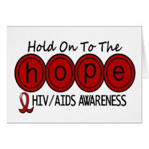 AIDS HIV HOPE 6 CARDS