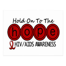 AIDS HIV HOPE 6 POSTCARDS
