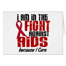 AIDS HIV In The Fight 1 I Care Cards