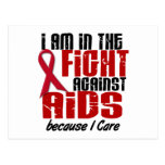 AIDS HIV In The Fight 1 I Care Postcards