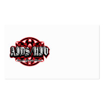 AIDS/HIV Tribal Business Card Templates