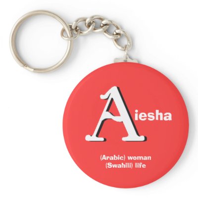 Aiesha Keychain by pharrisart