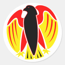 Aigle écusson Allemagne Eagle crest Allemagne Autocollants