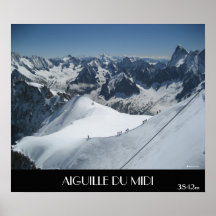 AIGUILLE DU MIDI, 3842m Print
