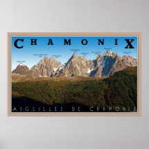 Aiguilles de Chamonix Print