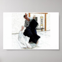 Aikido Action Posters