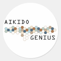Aikido Genius Sticker