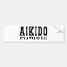 Aikido It's way of life Bumper Sticker