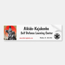 Aikido-Kajukenbo, Self Defe... Bumper Stickers