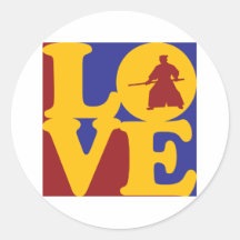 Aikido Love Sticker