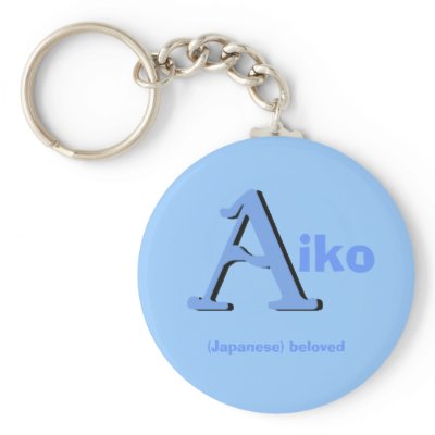 Aiko Keychain by pharrisart