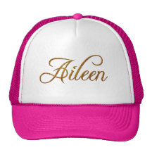 AILEEN Name-Branded Personalised Fashion Cap Trucker Hat