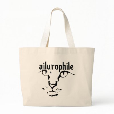 ailurophile tote tote bag by MiauMiau