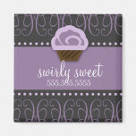 aimant 311-Swirly gris pourpre doux