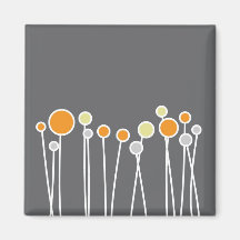 Aimant amorti de fleurs - série de mod
