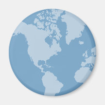 Aimant bleu de la terre