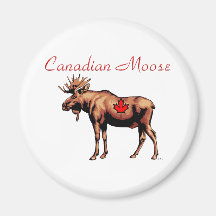 Aimant canadien d'orignaux