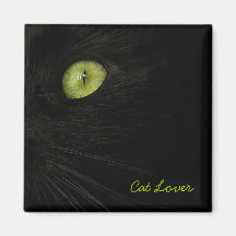 Aimant de chat noir