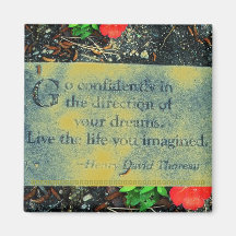 Aimant de citation de Thoreau