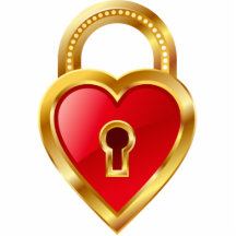 Aimant de coeur photos en relief