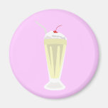 Aimant de milkshake de vanille