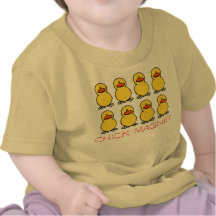 AIMANT DE POUSSIN DE BÉBÉ T-SHIRT