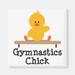 Aimant de poussin de gymnastique