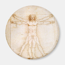 Aimant d'homme de Vitruvian
