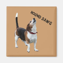 Aimant drôle de chien de beagle de Dawg de chien